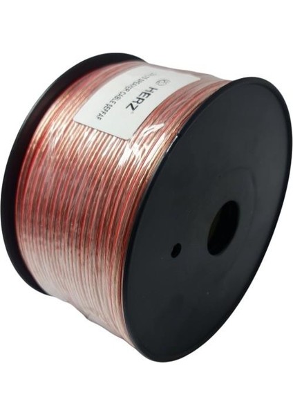 2x0.75 mm Hoparlör Kablosu 100 Metre Şeffaf fırsatları