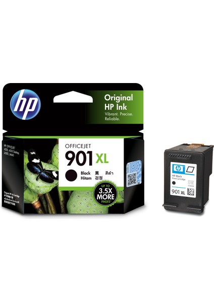901XL Officejet Siyah Mürekkep Kartuş CC654AE / CC654A fiyatları