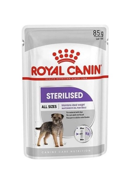 Sterilised Pouch Konserve Köpek Maması 85 gr