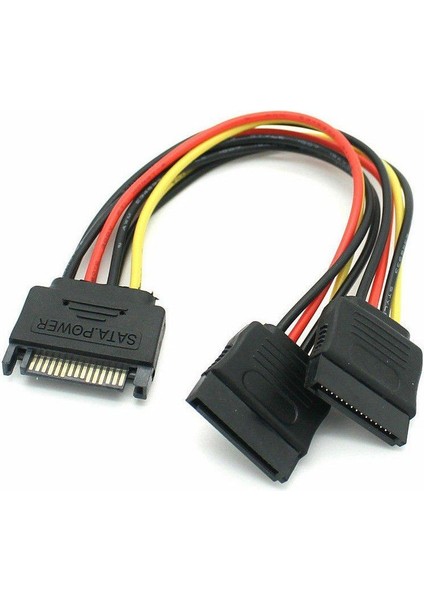 15 Pin Sata Çoklayıcı Kablo 30 cm 18 Awg