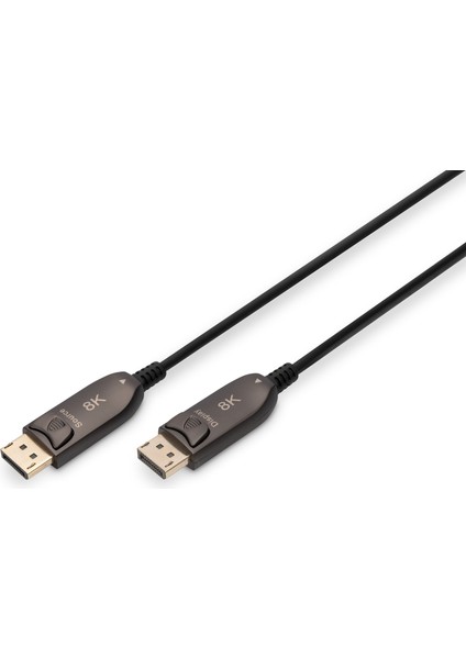 8K Displayport Kablo Fiber 10 mt