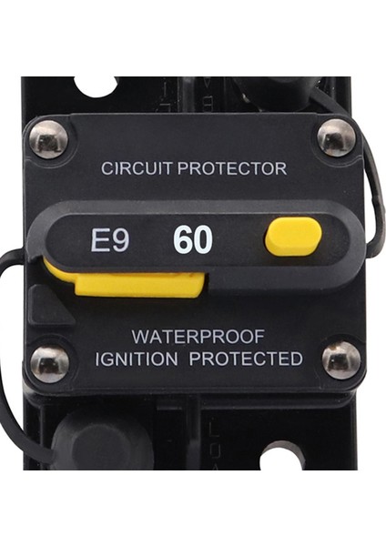 60 Devre Kesici 72 V Max Cer Rv Pil Termal Karavan Yat modelleri