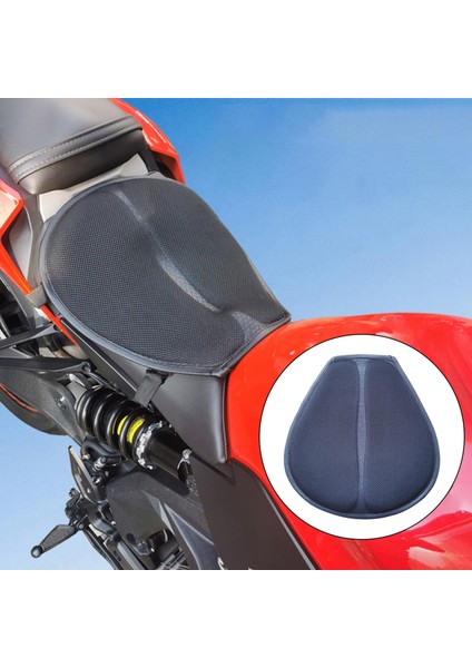 Motosiklet Için Anti-Slip Motosiklet Koltuğu Yastık Motosiklet Için Konforlu Koltuk (Yurt Dışından)