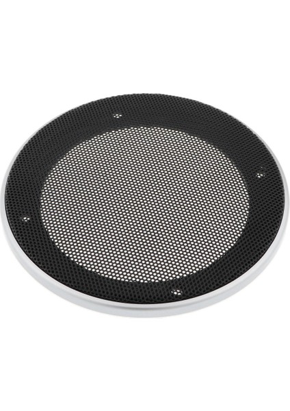 Hoparlörler Kılıf Kapak Araba Hoparlör Örgü Alt Woofer Subwoofer Grill Kapak 4 Inç Gümüş 4 Inç