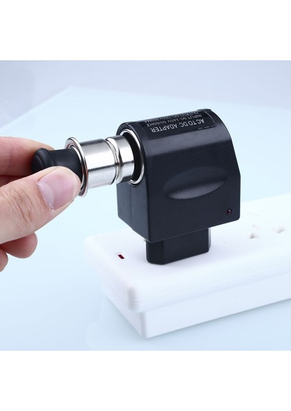Yurtiçi Ac / Dc Araba Çakmak Dönüştürücü Soket Adaptörü 220 V 12 V