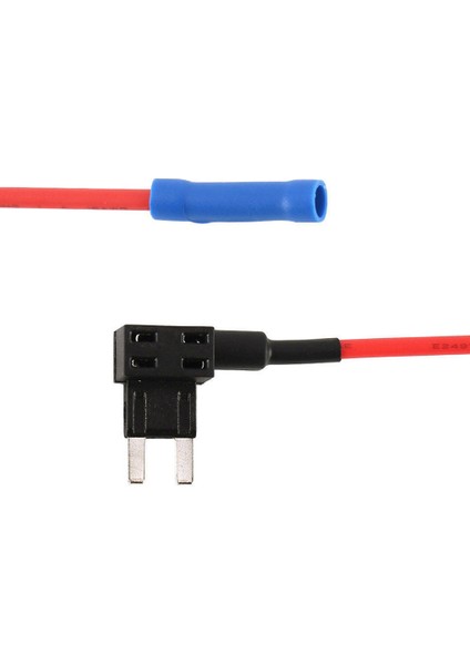 2x Devre Sigorta Tap Ats Mini Adaptörü Çift Devre Düşük Profil Bıçak Sigorta