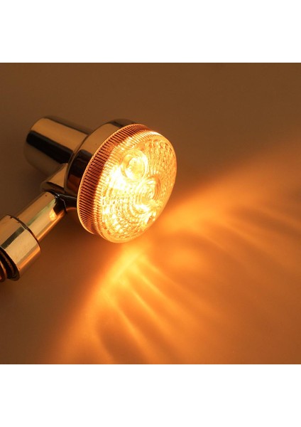 Motosiklet Yuvarlak Dönüş Sinyali Blinker Göstergesi Işıkları LED Lambalar -, Tip 4