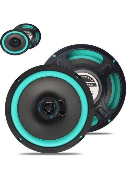 Polipropilen Koni 1pc VO-602 6.5 Inç 160W ile Araba Hoparlör 2 Yönlü Stereo Tam Aralık fırsatları