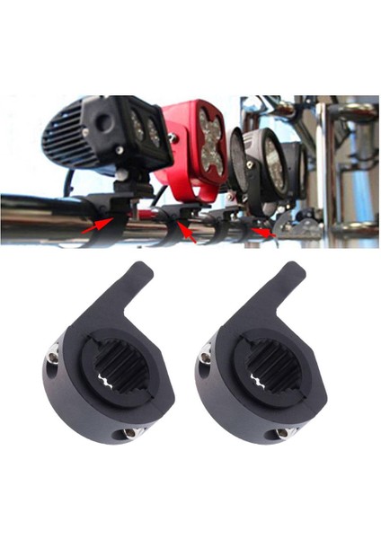 Modifiye 30MM Kelepçe Tutucu Evrensel Motosiklet Crash Bar Guard Için