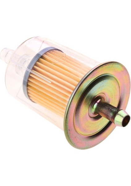 Evrensel Motosiklet Inline Benzin Dizel Yakıt Hattı Filtresi 9mm Plastik