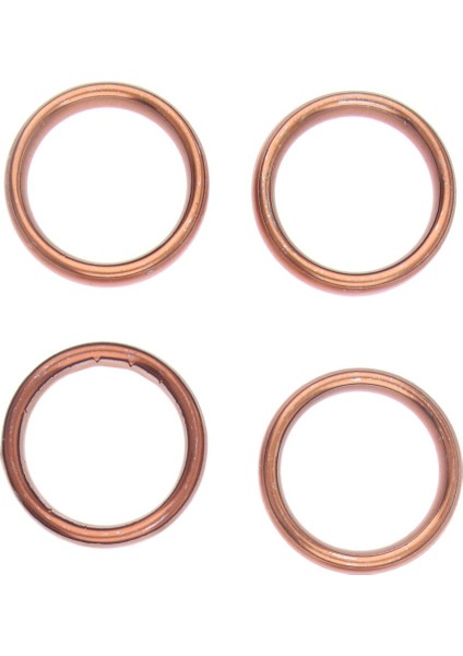 10X Egzoz Susturucu Conta O-Ring Kiti Id: 30MM Od: Honda CG125 Için 40MM modelleri