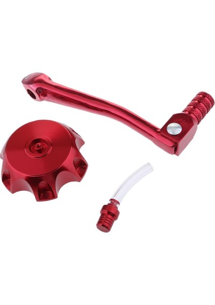 110CC 125CC 150CC Pit Dirt Bike Için Vites Değiştirme Vites Kolu Yakıt Deposu Kapağı