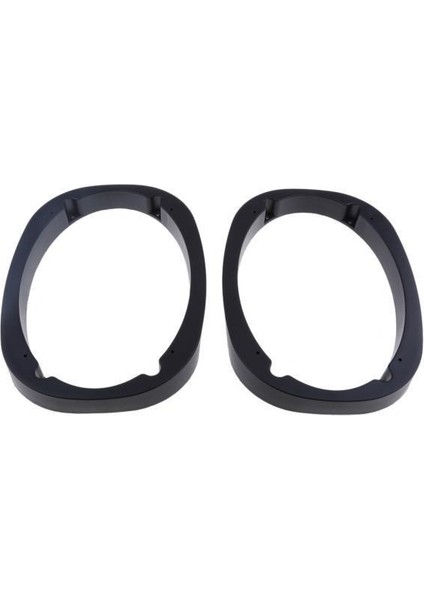 2x Evrensel 2 Parça 6 "x9" Stereo Hoparlör Spacer Hollow Uçak Yüzük Adaptörü Mat