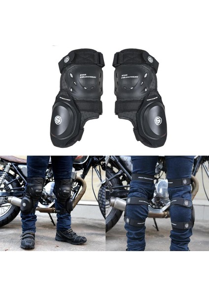 Yetişkin Diz ve Shin Zırh Koruyucu Guard Pedleri Motosiklet Yarışı Motocross Için(Yurt Dışından)
