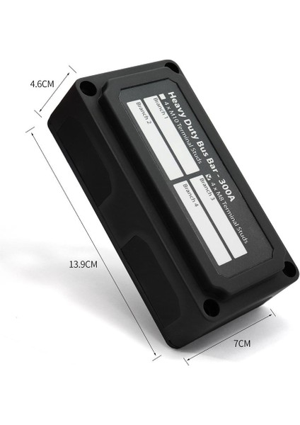 4X8MM Güç Terminalleri ile Ağır Hizmet Bus-Bar Terminal Kurulu 300A