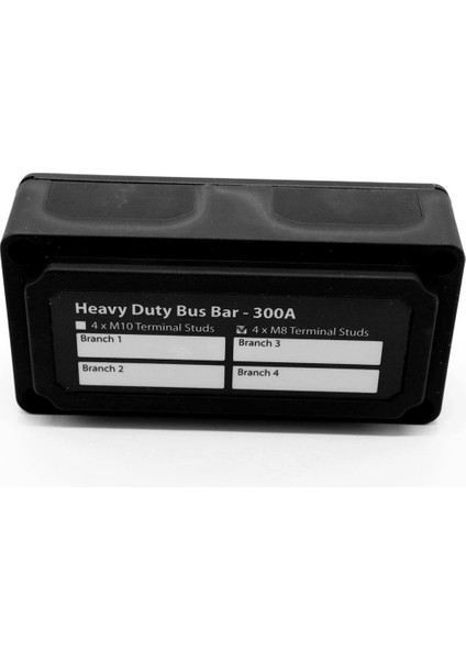 4X8MM Güç Terminalleri ile Ağır Hizmet Bus-Bar Terminal Kurulu 300A