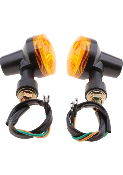 12 V Evrensel Motosiklet Dönüş Sinyali Işık Yuvarlak Gösterge Lamba Tipi 1