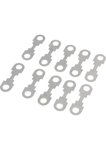 10 Parça Düz Metal Araba Sigorta Vw Golf Beetle Audi Seat Skoda Ford 60A