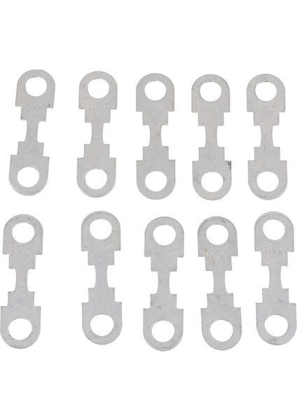 10 Parça Düz Metal Araba Sigorta Vw Golf Beetle Audi Seat Skoda Ford 60A