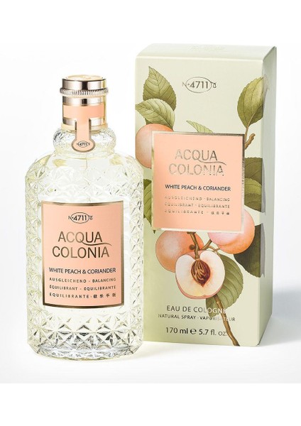 Acqua ColoniaPeach & Coriander Edc 170 ml Unisex Parfüm