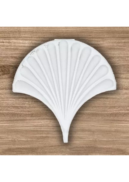 17×17 Beyaz Istiridye Balık Pulu Seramik