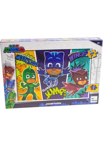 Pjmasks Puzzle 100 Parça