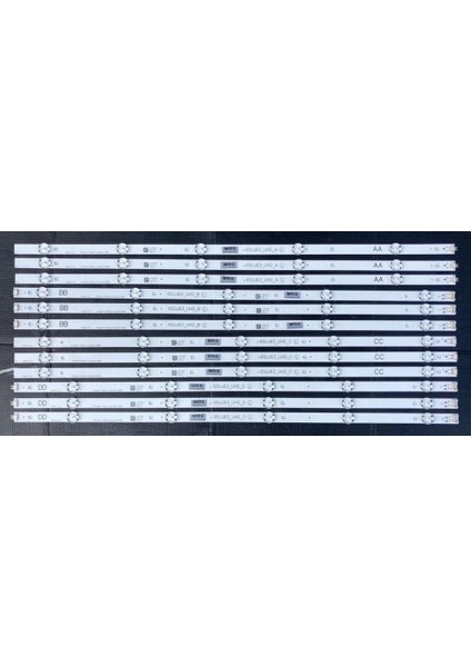 65UJ630V, 65UJ63_UHD_A, 65UJ63_UHD_B, 65UJ63_UHD_C, 65UJ63_UHD_D, 12 Parça, LED Bar