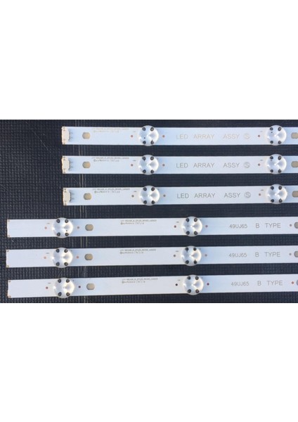 Lg 49UJ701V LED Bar, 49UJ651, 49UJ701V-ZC.KPDLTWK,17Y 49UJ65_A_27LED, 49UJ65_B_27LED