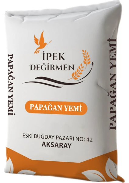 İpek Değirmen 3 kg Paraket Sultan Cennet Papağan Yemi Ekmeksiz Kuş Yemi