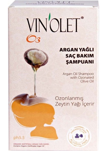 Argan Yağlı Saç Bakım Şampuanı 350 ml