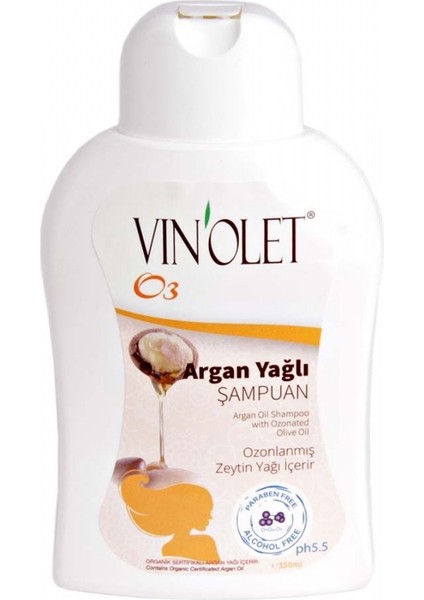 Argan Yağlı Saç Bakım Şampuanı 350 ml