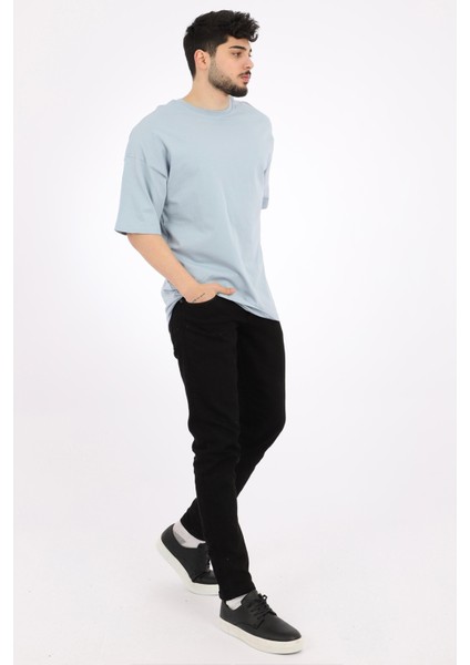 Stil Kombin Düz Basic Oversize Tişört Bld fırsatları