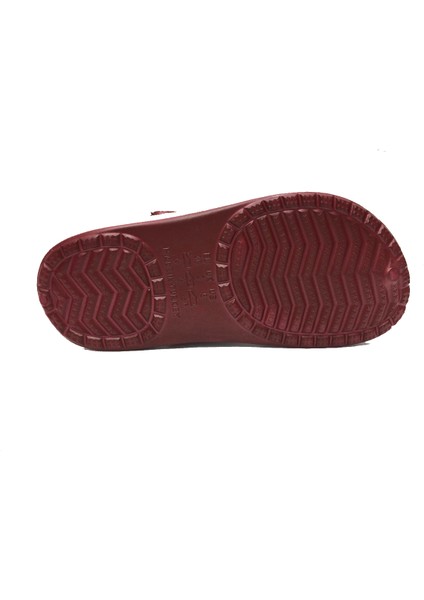 E195.Z.024 Medical Sabo Terlik 36-40 Bordo Beyaz Borda