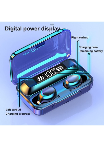 5.0 Tws Bluetooth Kulaklık (Yurt Dışından)