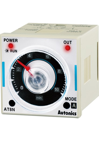 AT8N 100-240VAC 50/60Hz / 24-240VDC Çok Işlevli Analog Zamanlayıcı