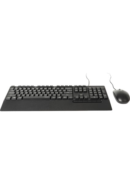 NX2000,USB Kablolu Ergonomik Q Türkçe Klavye ile Optik Mouse Set