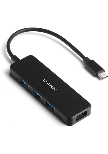 USB Type-C to 4 Port USB 3.0 HUB Çoklayıcı (DK-AC-USB31X41A)