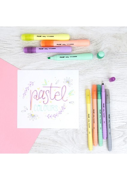 162119807 Sway Pastel Fosforlu Kalem 4lü (7 Paket) indirimleri