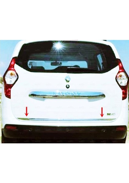 Dacia Lodgy Krom Bagaj Alt Çıta 2012> Paslanmaz Çelik