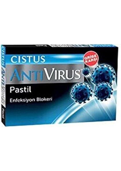 CİSTUS PASTİL MENTOL 20 GR 10 ADET