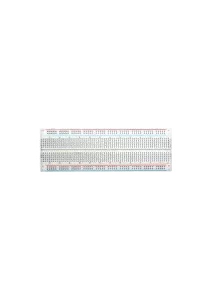 Büyük Boy Breadboard 830 Pin Delikli - Yapışkanlı Model