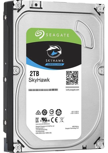 Harddisk 2tb 7/24 Seagate Skyhawk