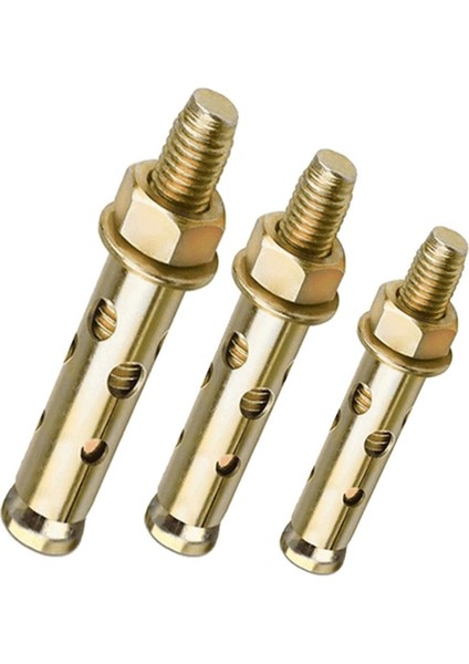 Gömlekli Çelik Dübel 12X90 mm ( 3 Adet )