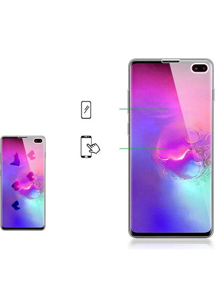 Galaxy S10 Plus Kılıf 360 Tam Koruma Şeffaf Silikon fiyatları