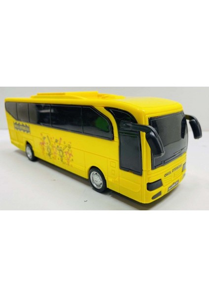 Sürtmeli Okul Otobüsü Sarı 24 cm Oyuncak Araba fiyatları