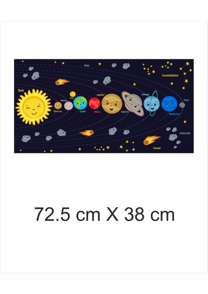 Güneş Sistemi (72X38 Cm) fiyatları