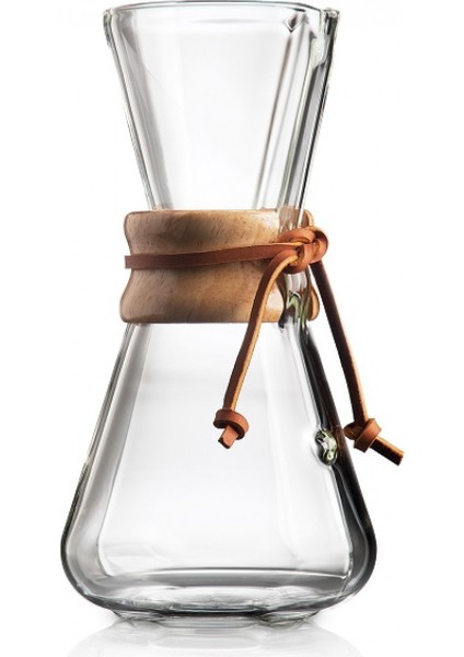 Chemex Ahşap Tutacaklı 600 ml