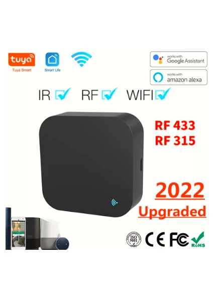 Tuyam smart Wifi Ir-Rf 433-315