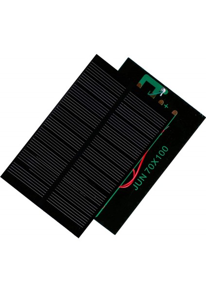 Güneş Paneli Güneş Pili Solar Panel 10 x 7 Cm. 6 V 100 Mah