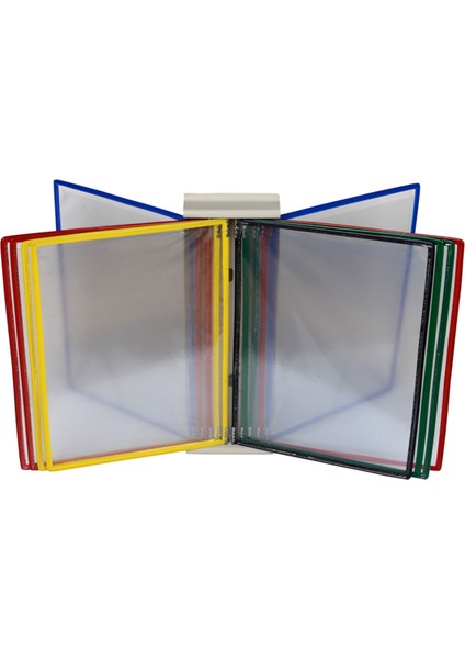 A4 Evrak Şömizi - 10'lu Paket Şeffaf Siyah Şömiz - Ofis Sunum Dosyası fiyatları